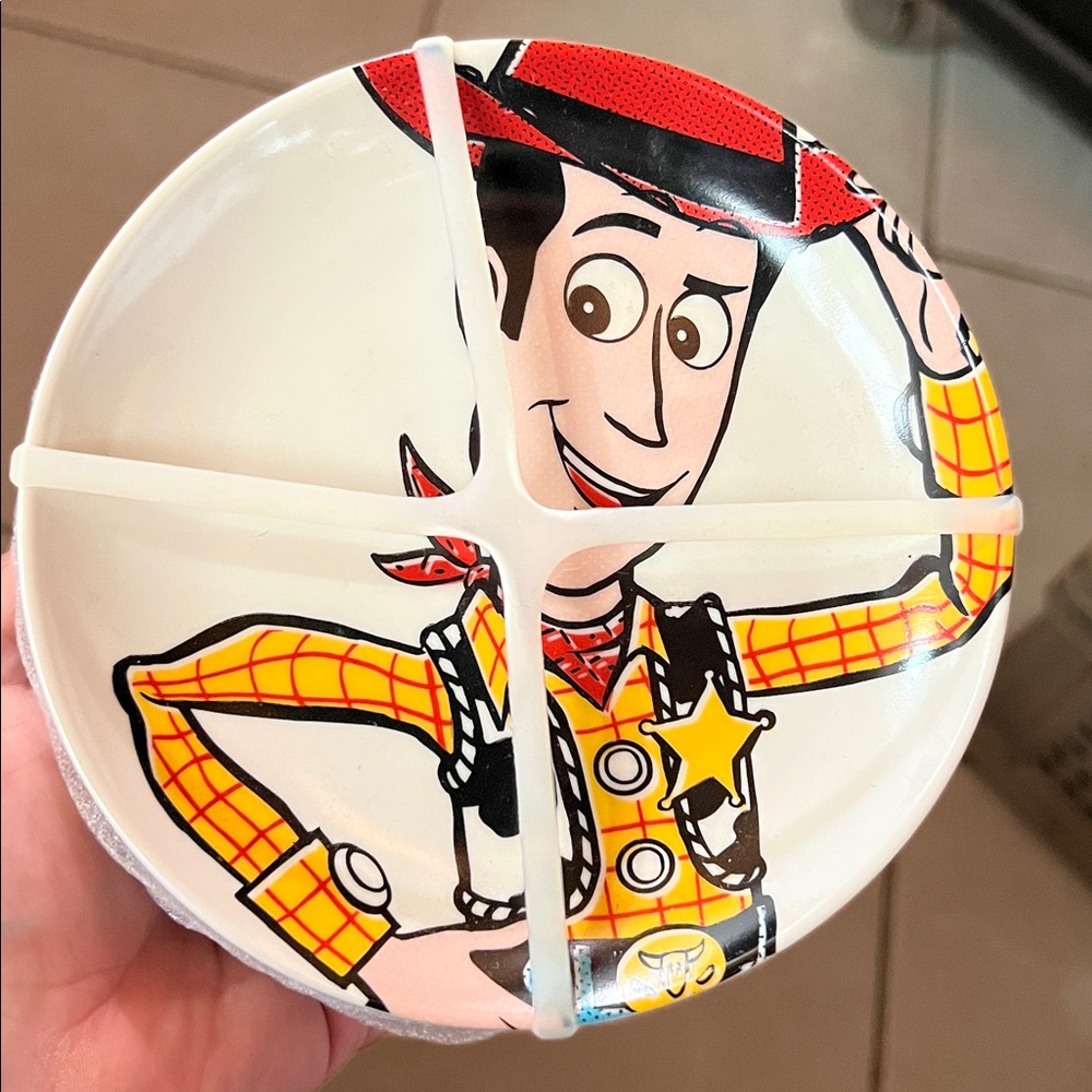 NWT Disney Toy Story appetizer Plates with Characters SET OF 6